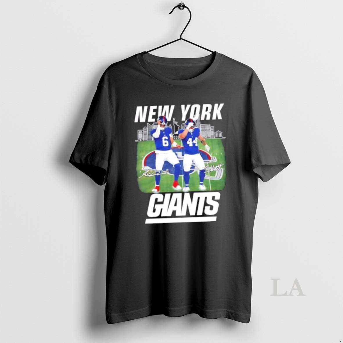 Original New York Giants Jaxson Dart And Cam Skattebo Dance Signatures Shirt