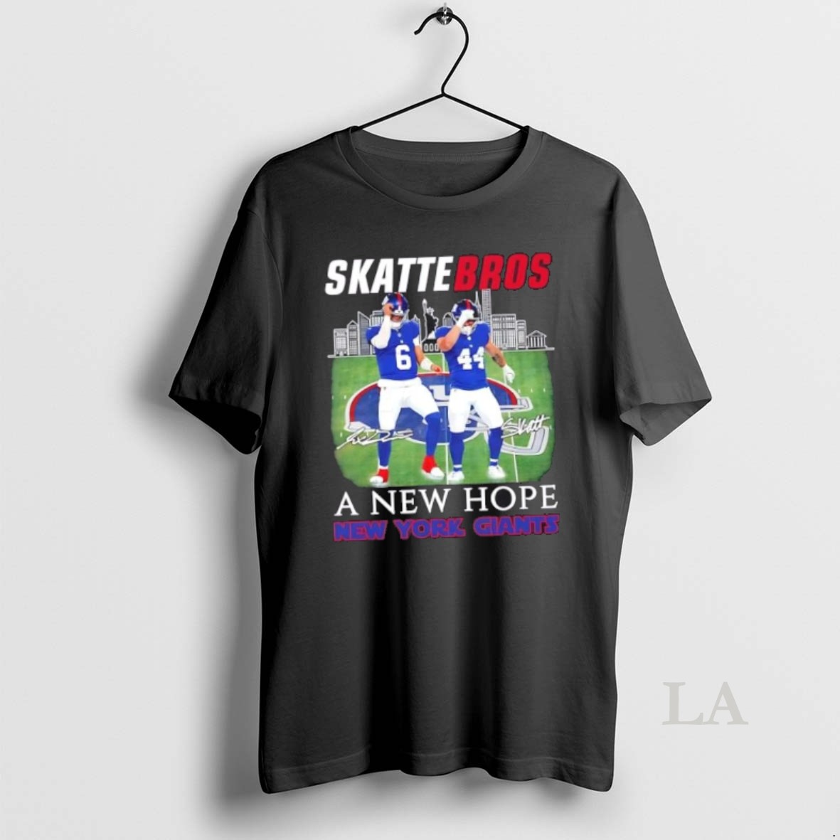 Original New York Giants Skattebros Jaxson Dart X Cam Skattebo A New Hope Signatures Shirt