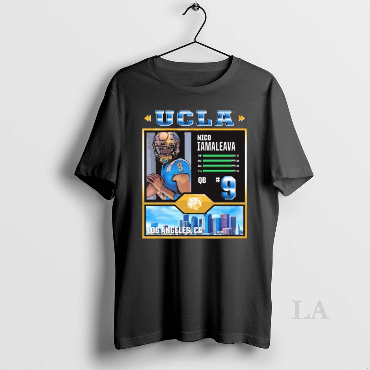 Original Nico Iamaleava Video Game Ucla Bruins Football Ncaa Los Angeles Ca Shirt