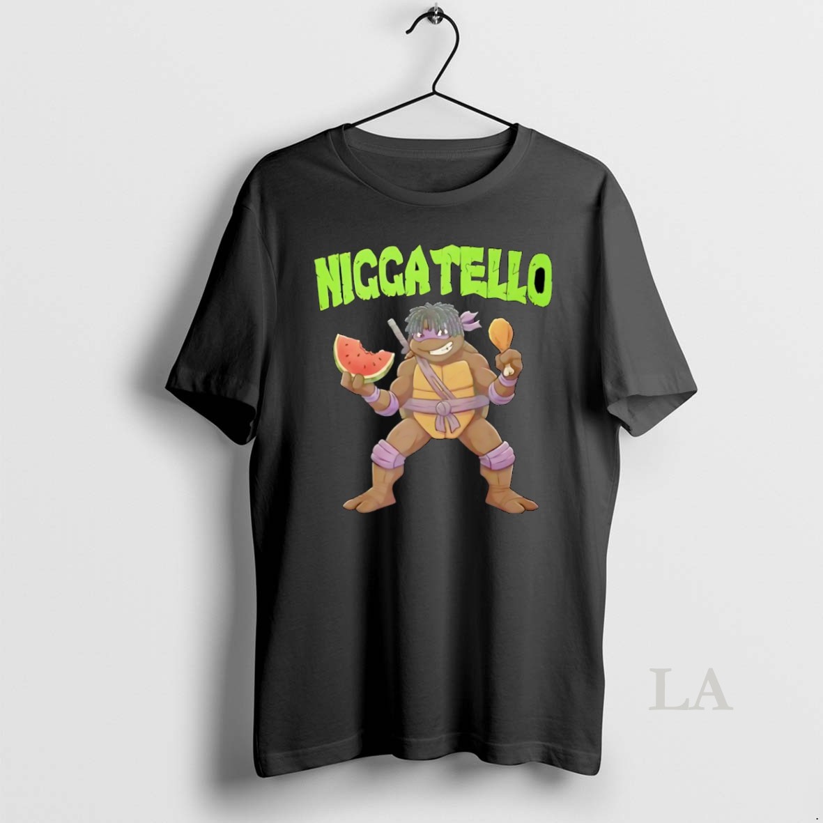 Original Niggatello Teenage Mutant Ninja Turtles Cartoon Shirt