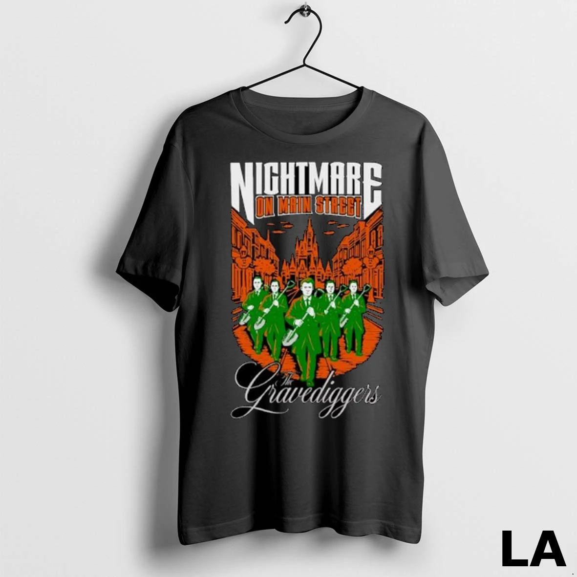 Original Nightmare On Main Street The Gravediggers Ornaments Shirt