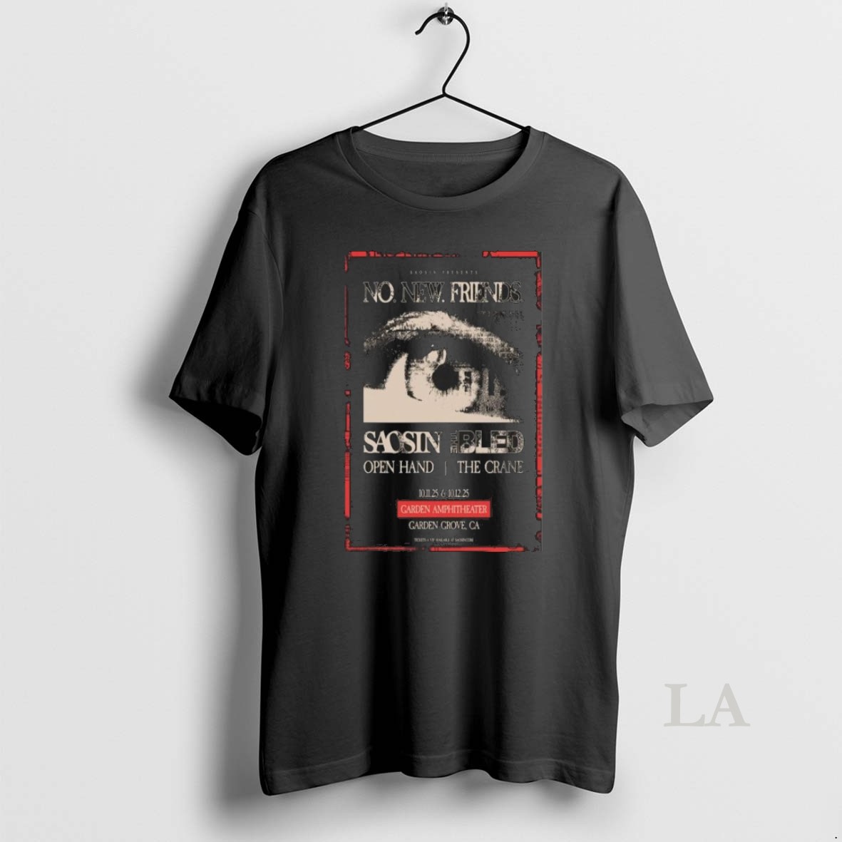 Original No New Friends Festival Garden Grove Ga October 11 12 2025 Tour Long Sleve Shirt