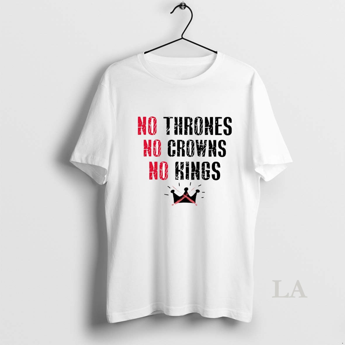 Original No Thrones No Crowns No Kings Shirt