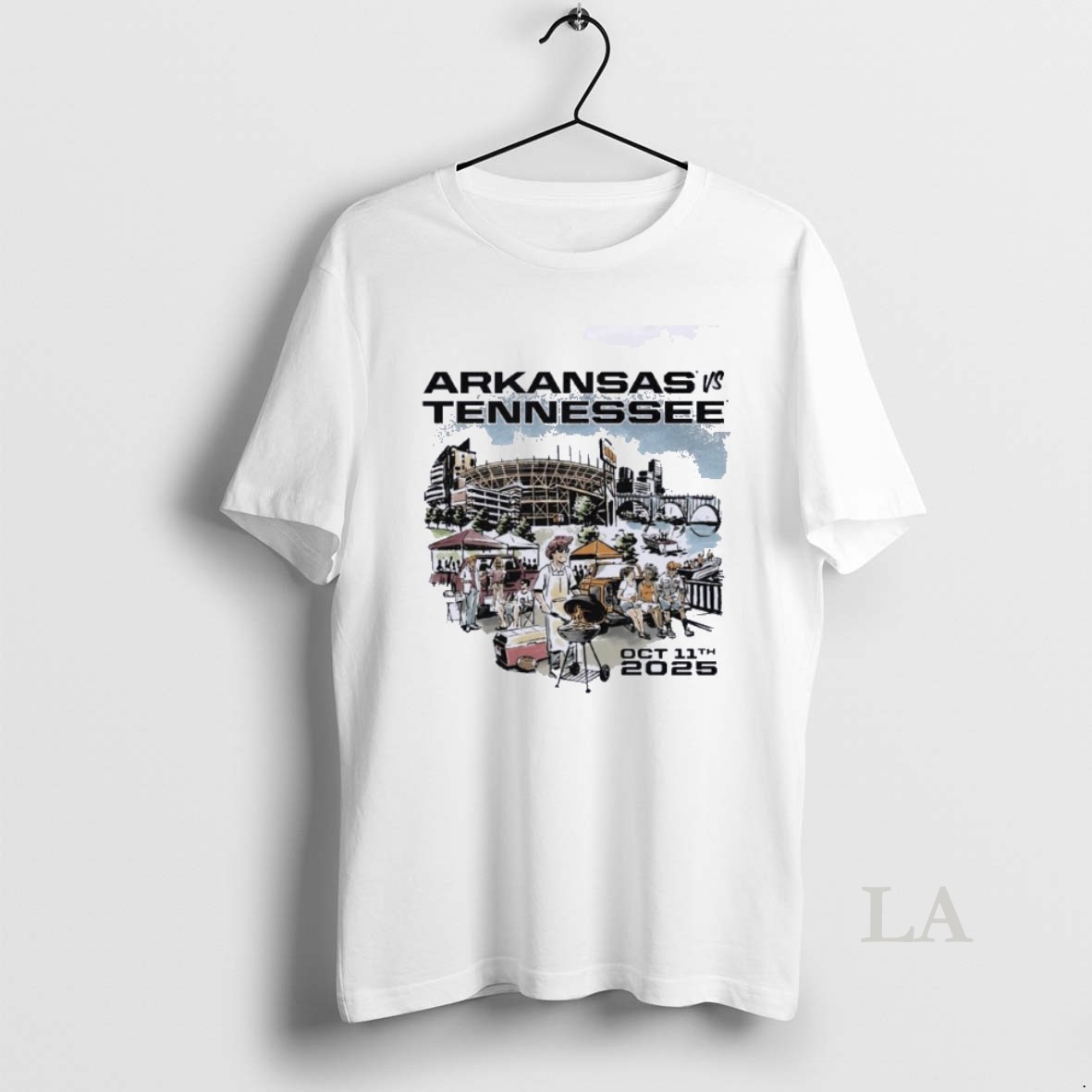 Original October 11th 2025 Arkansas Vs Tennessee Shirt