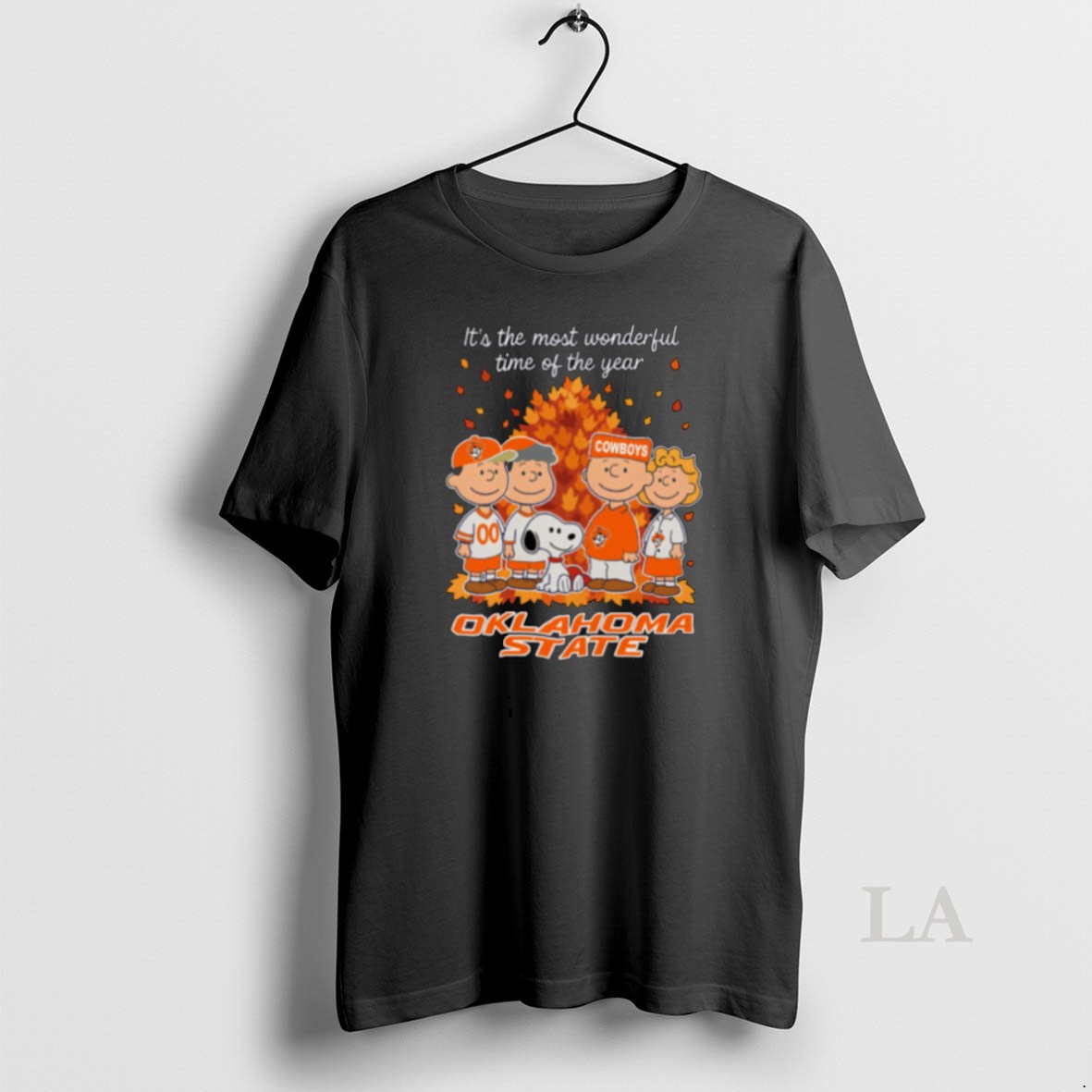 Original Oklahoma State Cowboys X Peanuts Its The Most Wonderful Time Of The Year The Fall Shirt