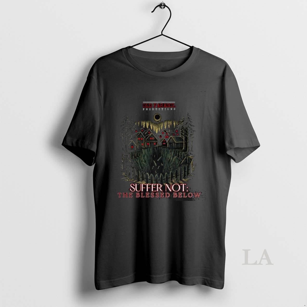Original Old Parasol Productions Suffer Not The Blessed Below Shirt
