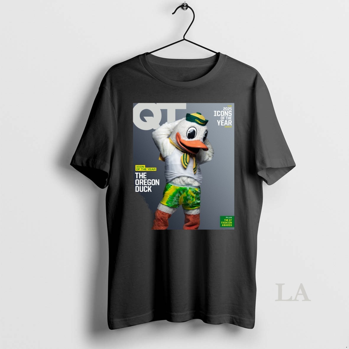 Original Oregon Ducks 2025 The Qt Fashion Awards Icon Of The Year Shirt
