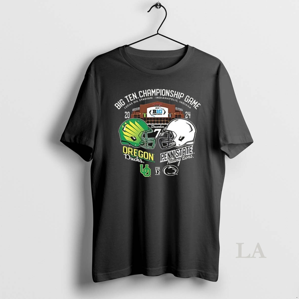 Original Oregon Ducks Vs Penn State Nittany Lions 2024 Big Ten Football Championship Stadium Shirt
