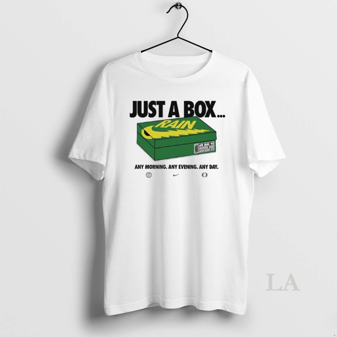 Original Oregon Ducks X Grateful Dead Just A Box Any Morning Any Evening Any Day Shirt