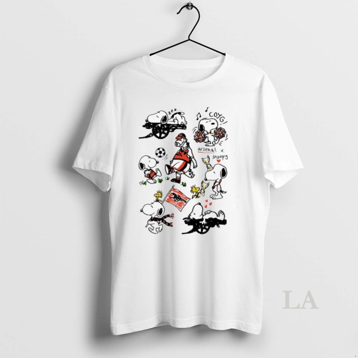 Original Peanuts Arseal Snoopy Shirt
