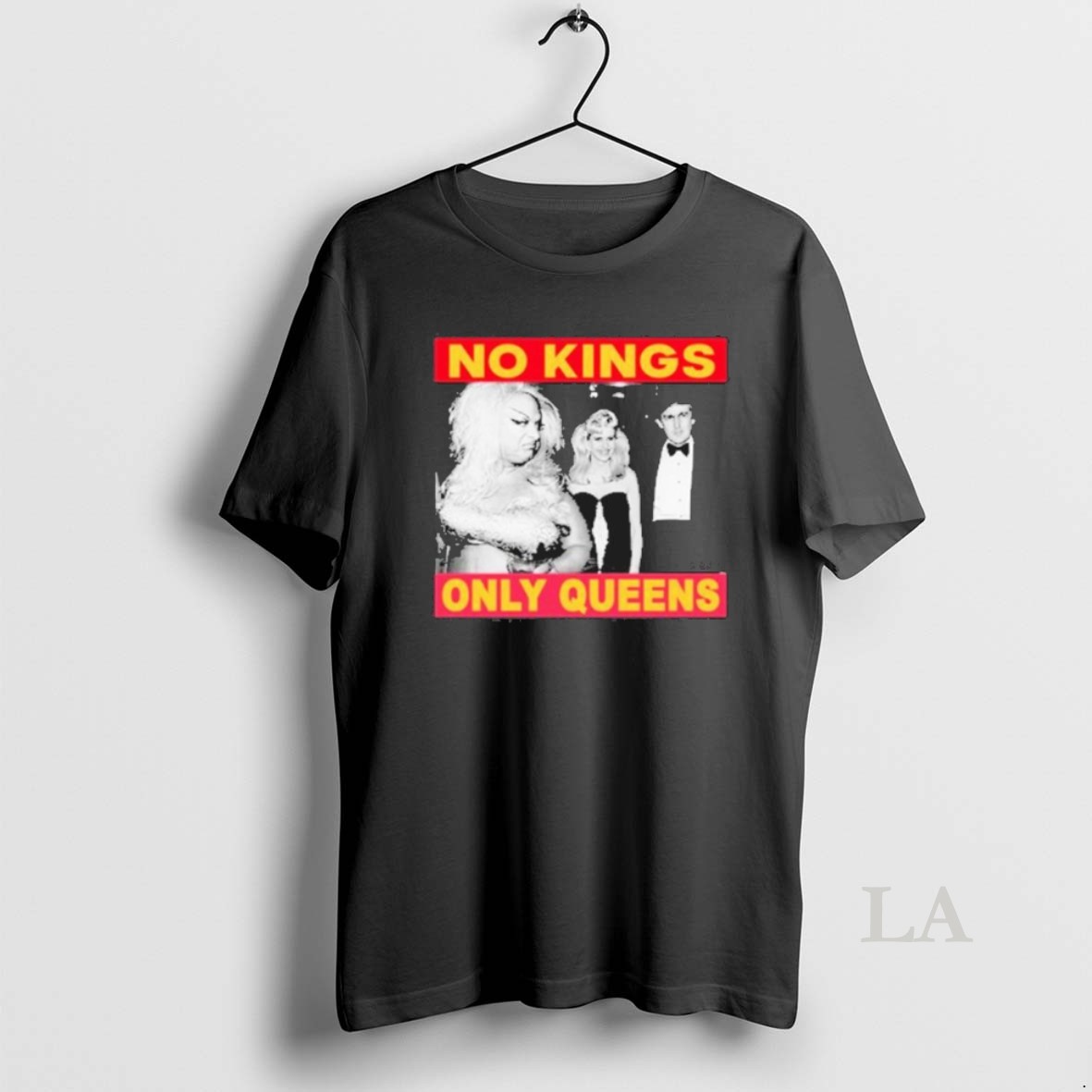 Original Pedro Pascal No Kings Only Queens Shirt