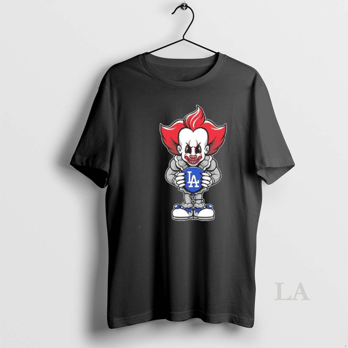 Original Pennywise Los Angeles Dodgers Halloween Shirt 2