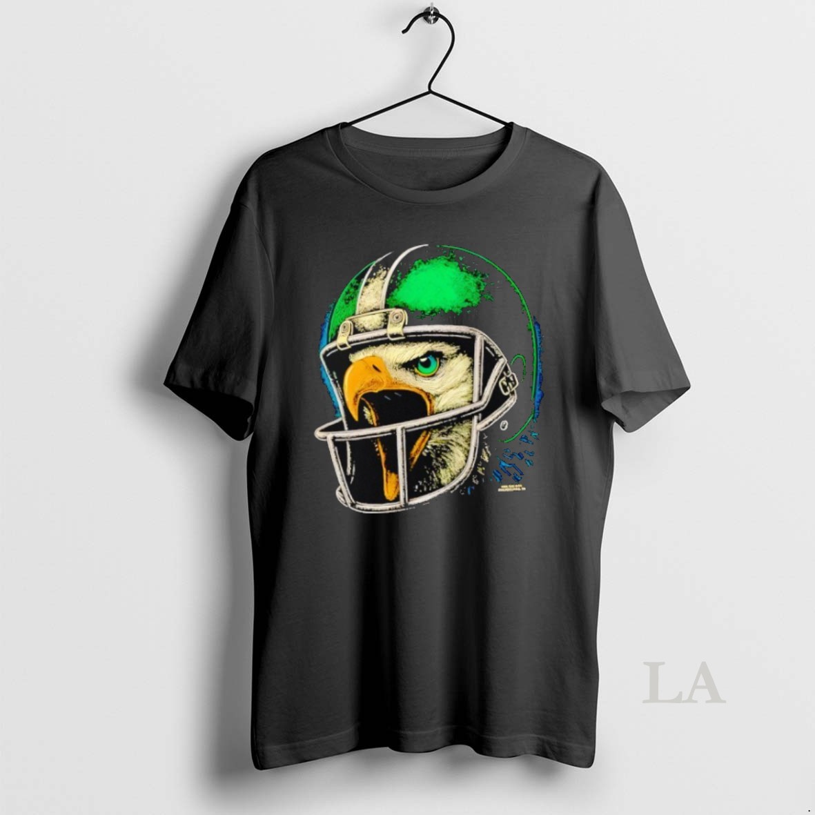 Original Philadelphia Eagles For The City Bird Rap Crewneck Helmet Shirt