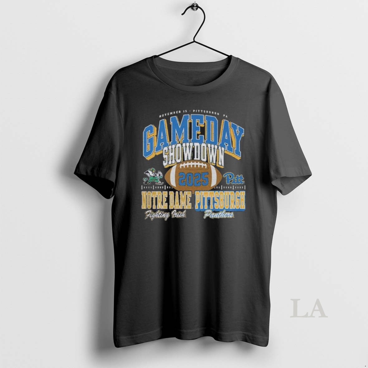 Original Pitt Panthers Vs Notre Dame Fighting Irish 2025 Gameday Showdown Shirt