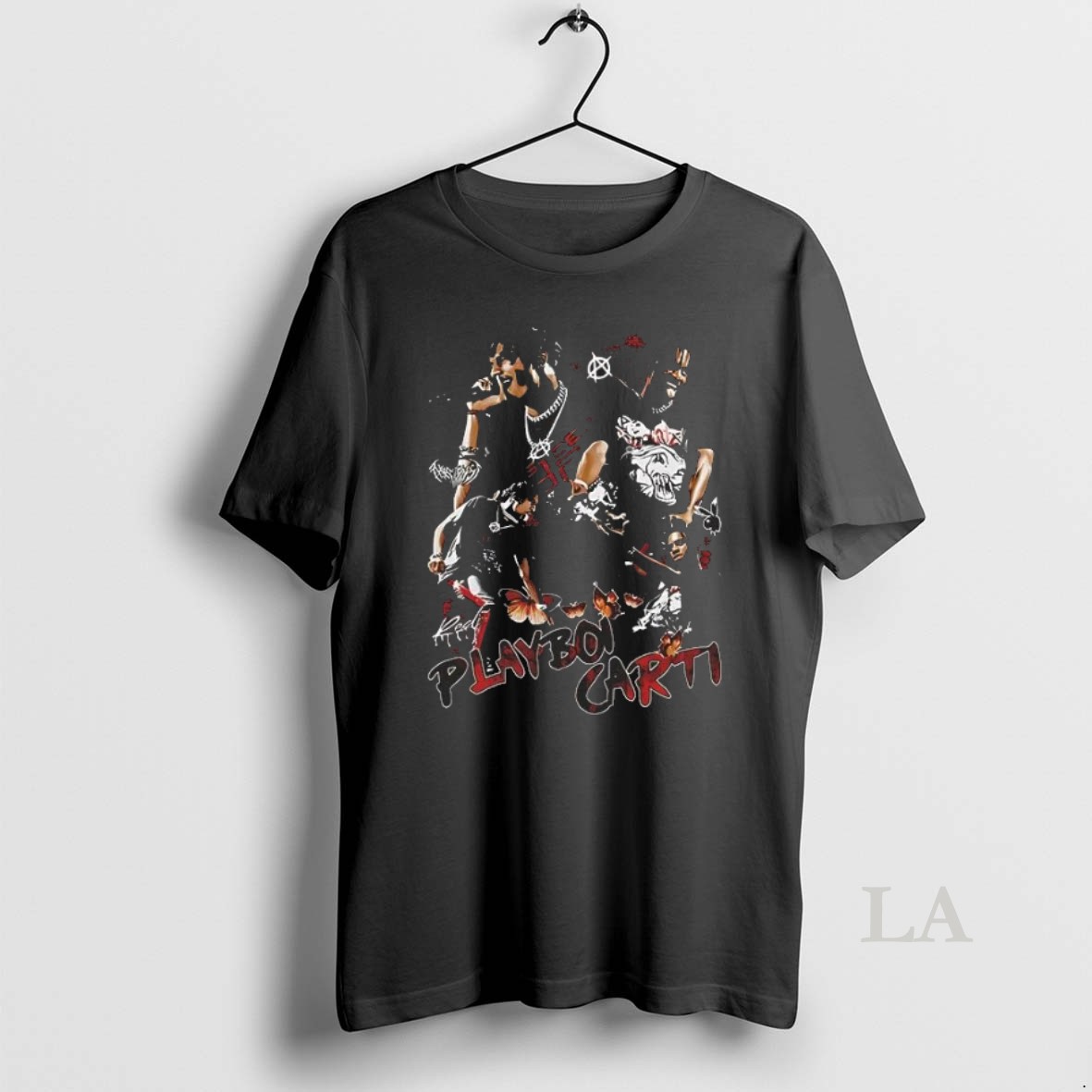 Original Playboi Carti Oversized Vintage Bootleg Rap Shirt