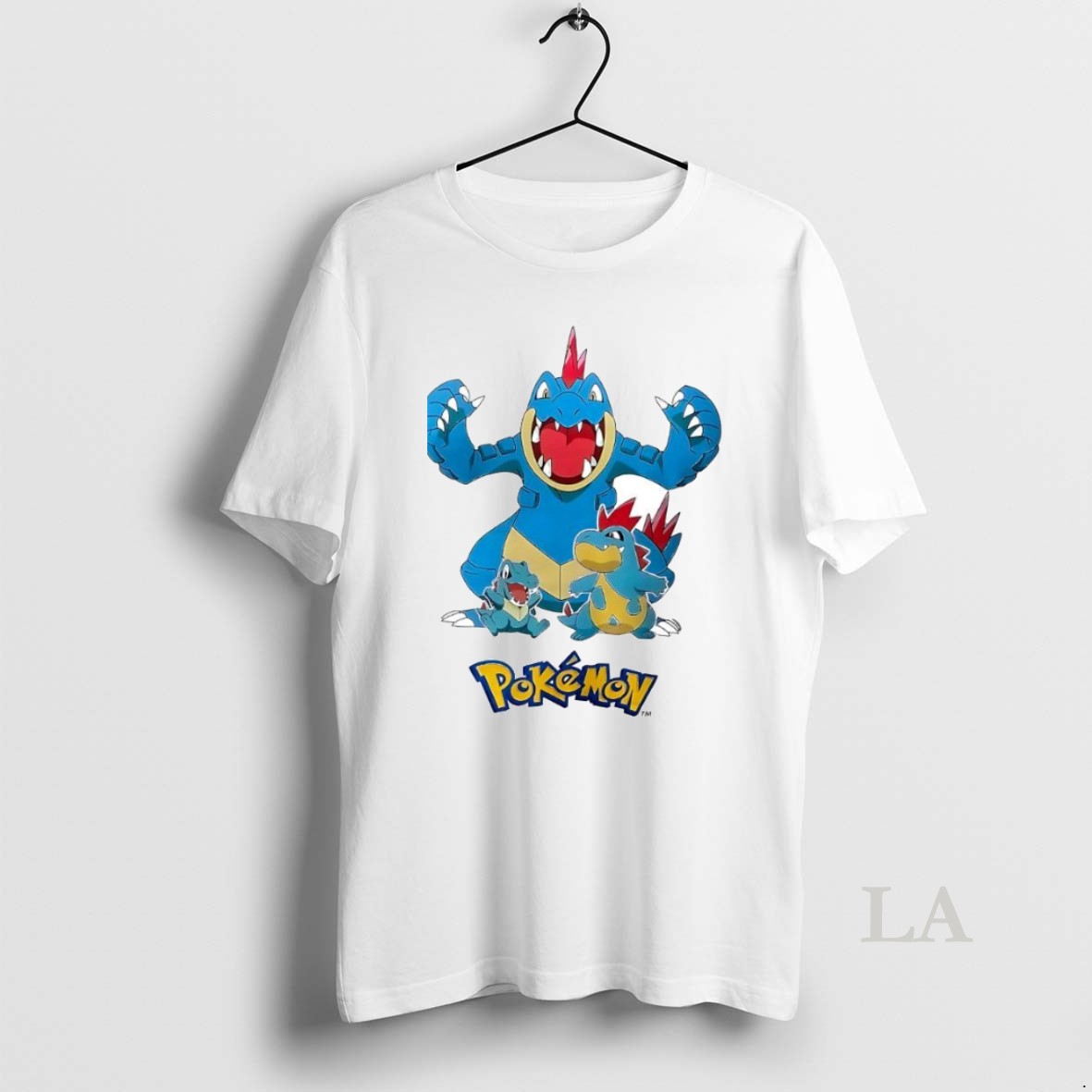 Original Pokemon Totodile Croconaw Feraligatr Shirt