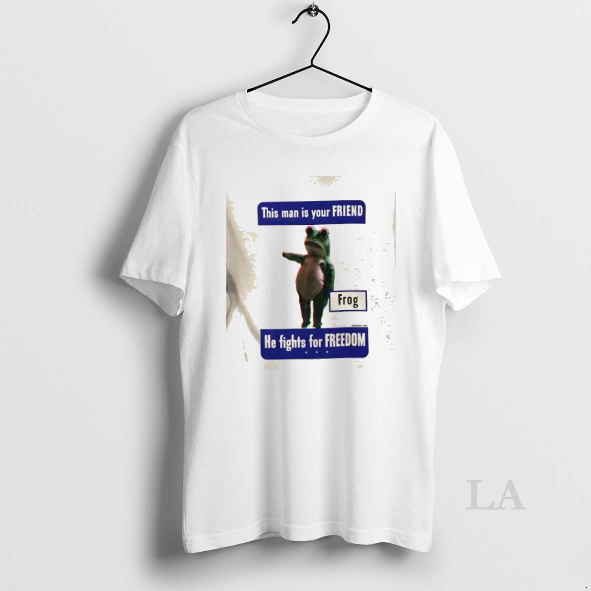 Original Portland Frog Anti Ice This Man Is Your Friend He Fights For Freedom Shirt