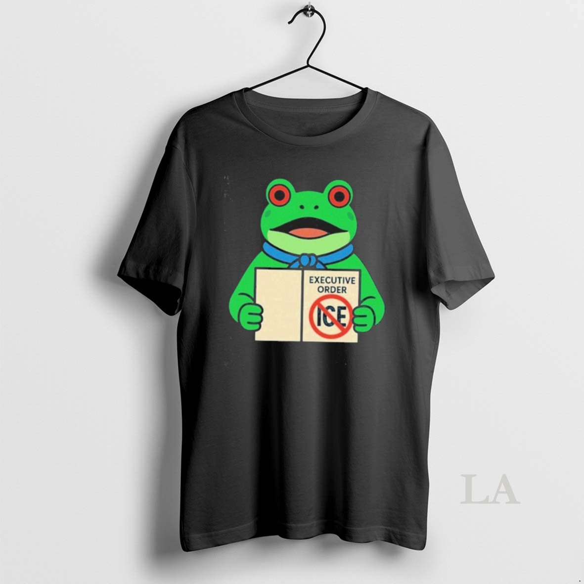 Original Portland Frog Protest Resist Executive Order Ice Shirt