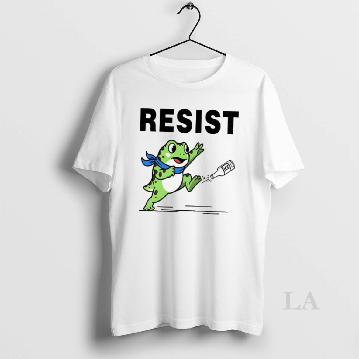 Original Portland Frog Resist Protest Anti Ice Shirt