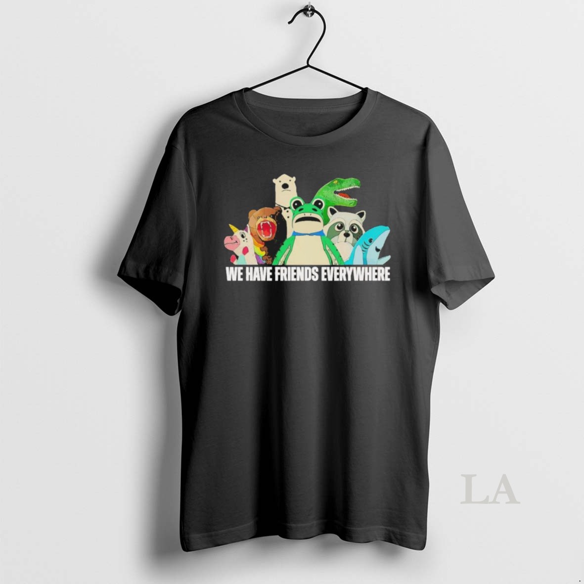 Original Portland Frog We Have Friends Everywhere Shirt