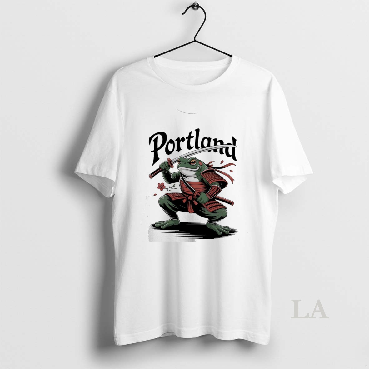 Original Portland Frogs Resist Samurai Shirt