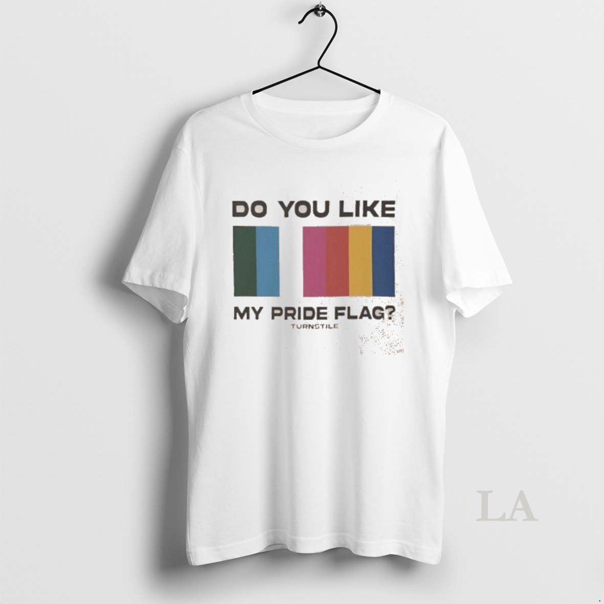 Original Premium Do You Like My Pride Flag Turnstile Washed Shirt