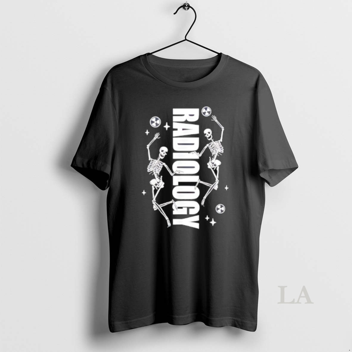 Original Radiology Department Skeleton Radiologic X Ray Tech Shirt