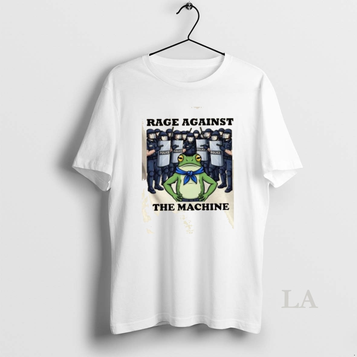 Original Rage Against The Machine Frog Portland Frog Protest Shirt