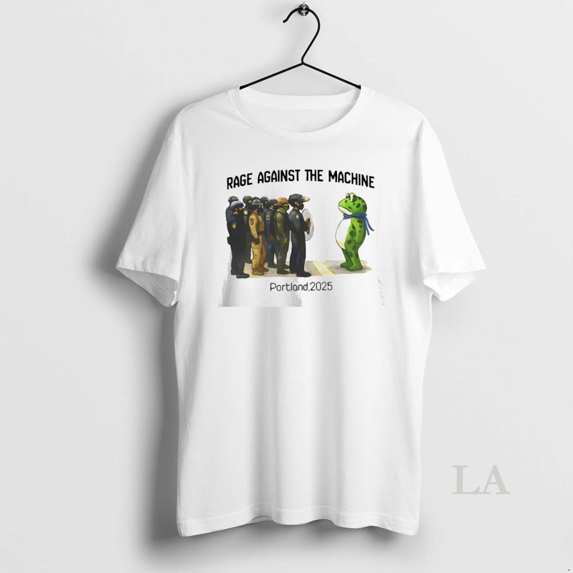 Original Rage Against The Machine Portland Frog 2025 Shirt