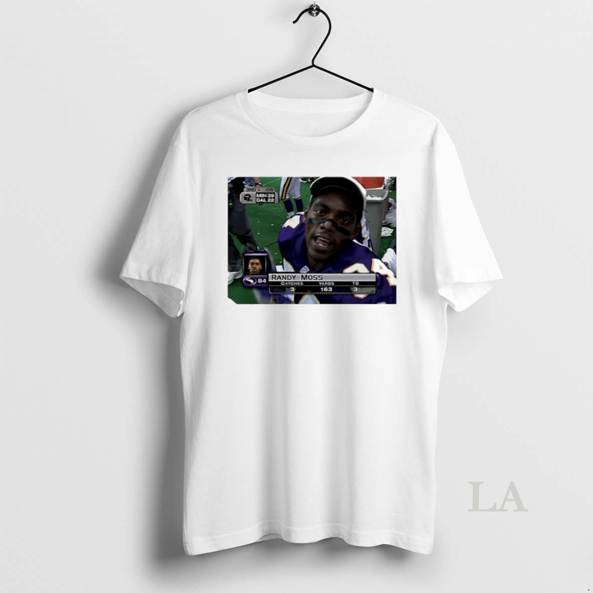 Original Randy Moss Nfl Minnesota Vikings Moment Photo Shirt