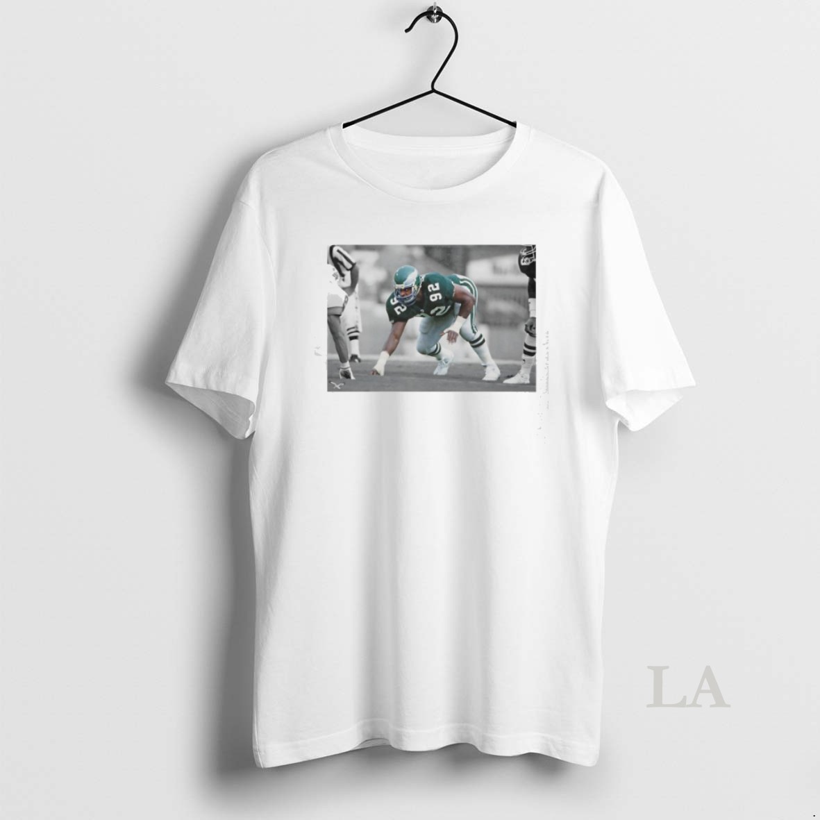 Original Reggie White Philadelphia Eagles Football Photo Shirt