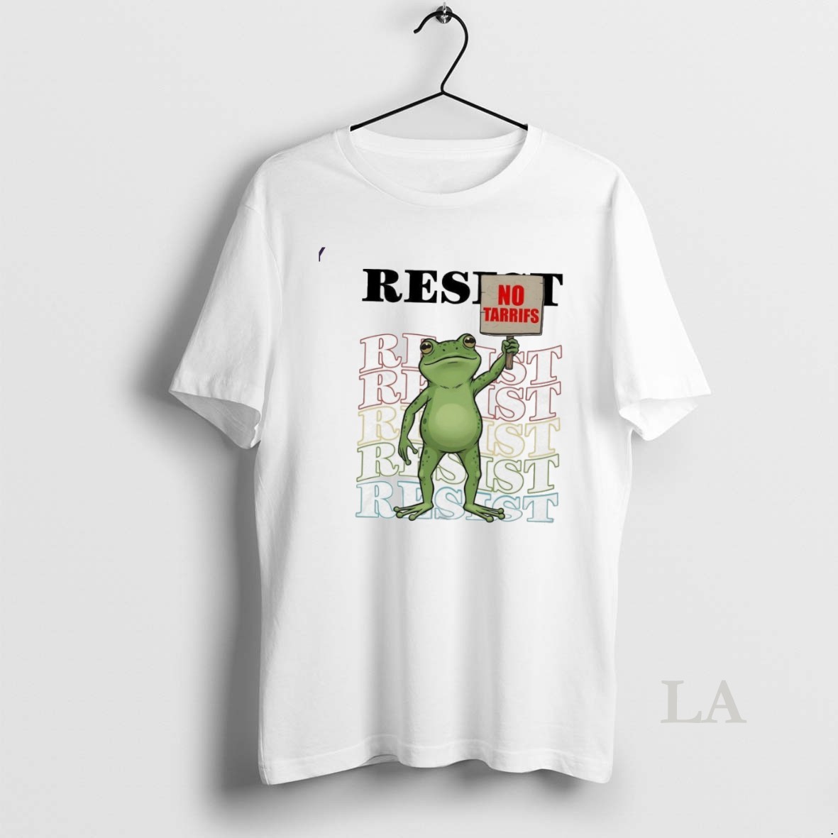 Original Resist Portland Frog No Tarrifs Shirt