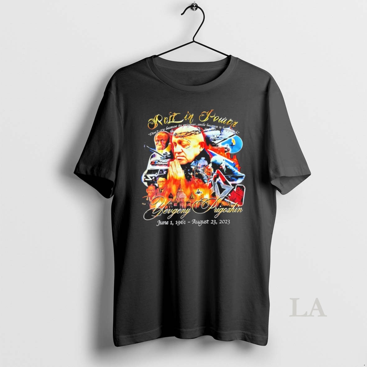 Original Rest In Power Yevgeny Prigozhin 1961 2023 Shirt