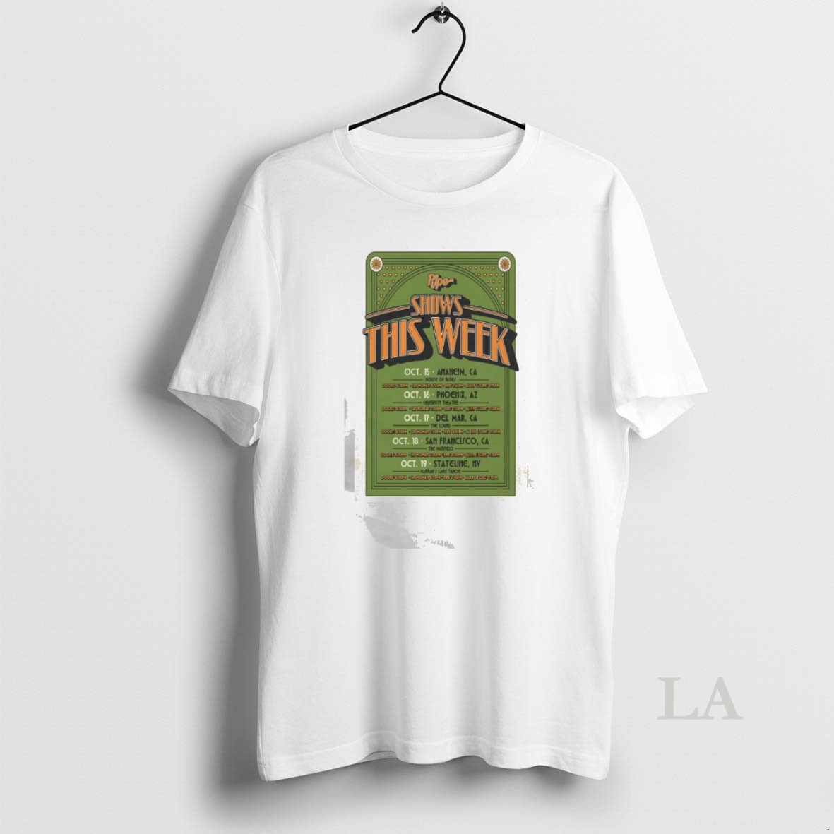 Original Ripe Shows This Week 2025 Shirt
