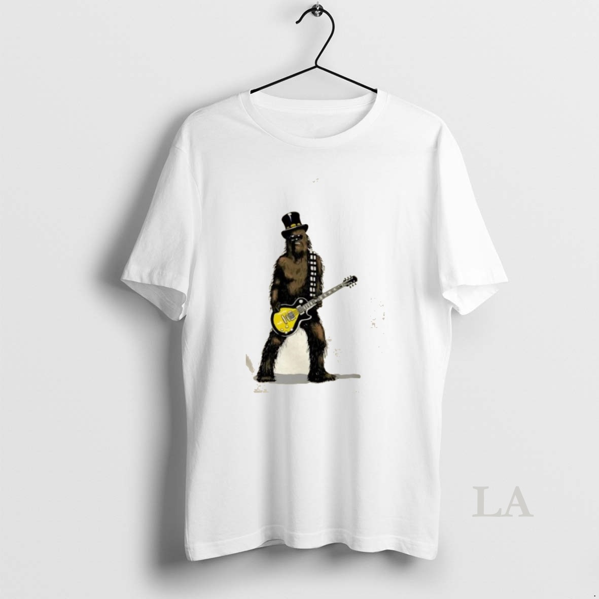 Original Rock Legend Guitar Wookiee Parody Shirt