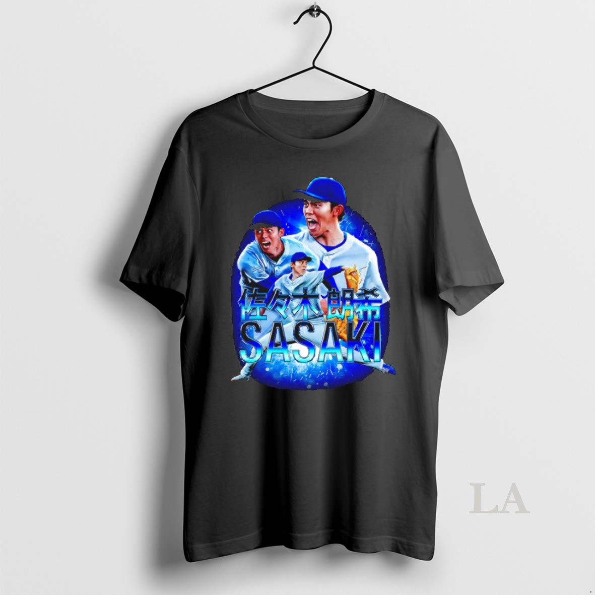 Original Roki Sasaki Los Angeles Dodgers Starting Pitcher Graphic Shirt