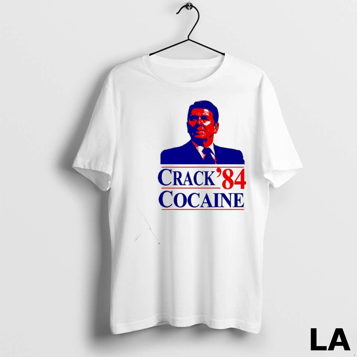 Original Ronald Reagan Crack Cocaine 84 Shirt