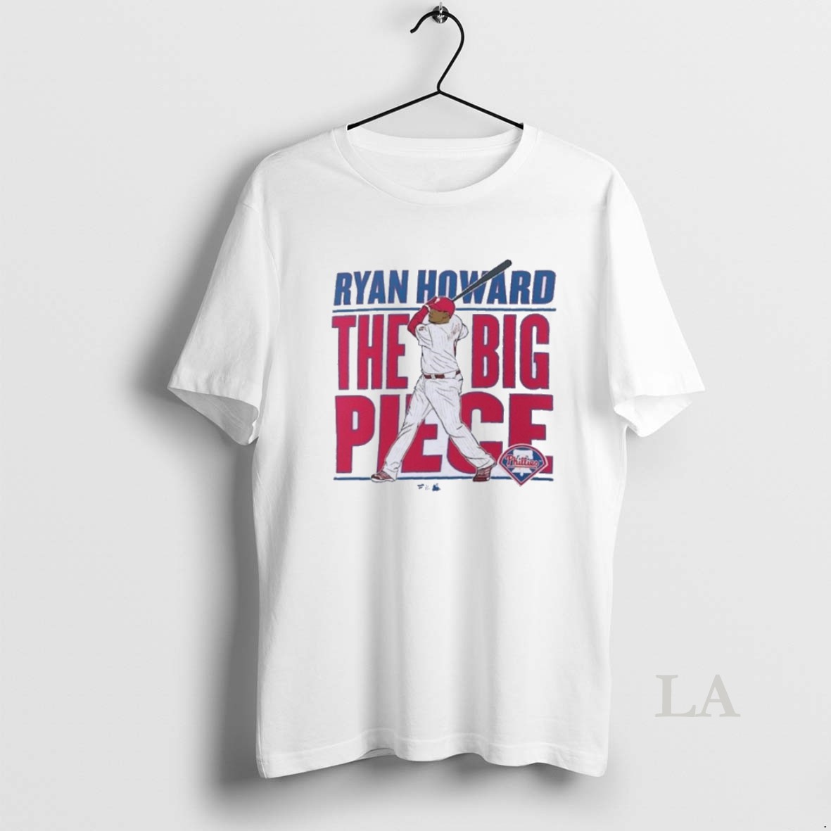 Original Ryan Howard Philadelphia Phillies The Big Piece Player Shirt