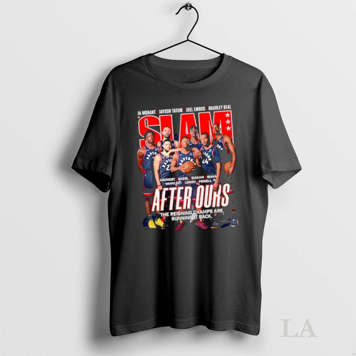 Original Slam Magazine After Ours The Reigning Champs Are Running It Back Names Nba Players Shirt
