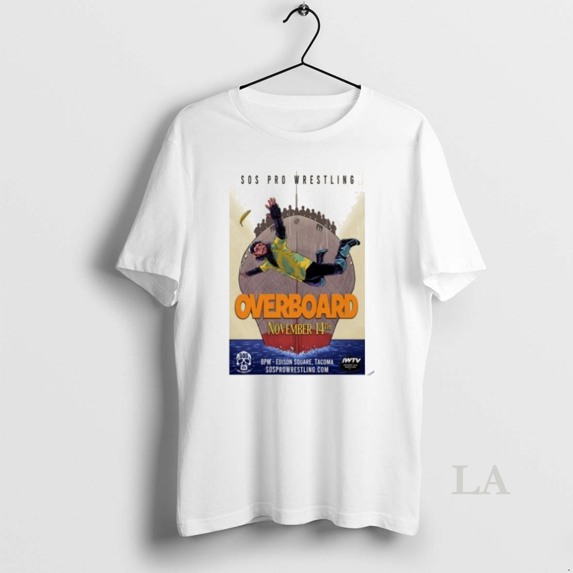 Original Sos Pro Wrestling Tour Tacoma Wa 2025 Shirt