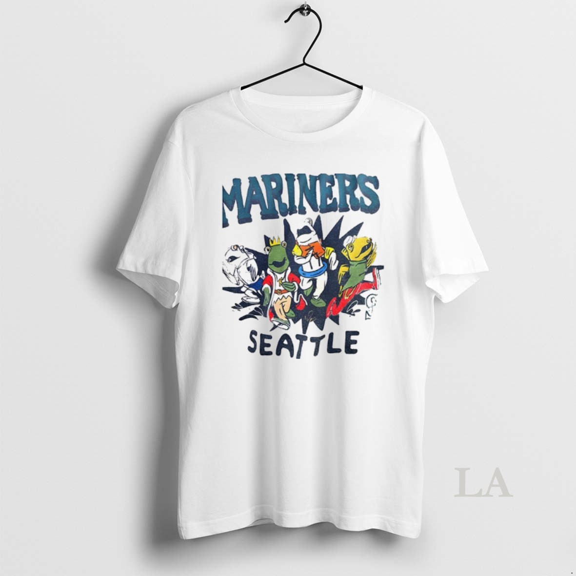 Original Salmon Run Mariners Seattle New Mascots Shirt