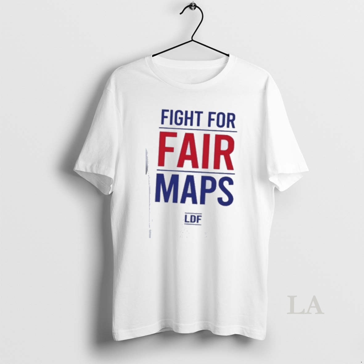 Original Samuel Jackson Wearing Fight For Fair Maps Shirt