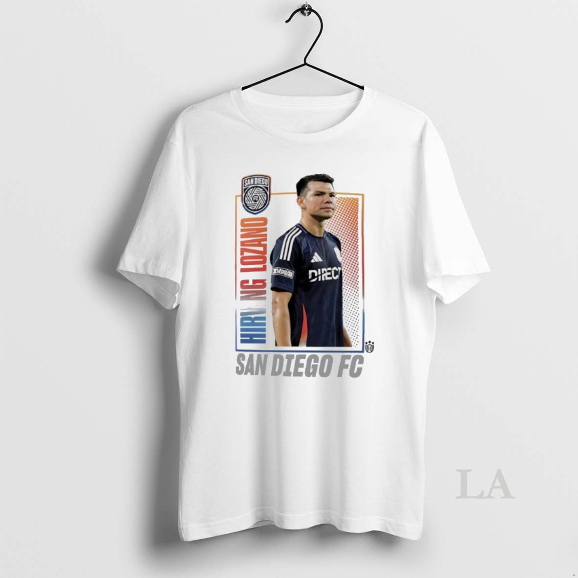 Original San Diego Fc Hirving Lozano Player Program Shirt