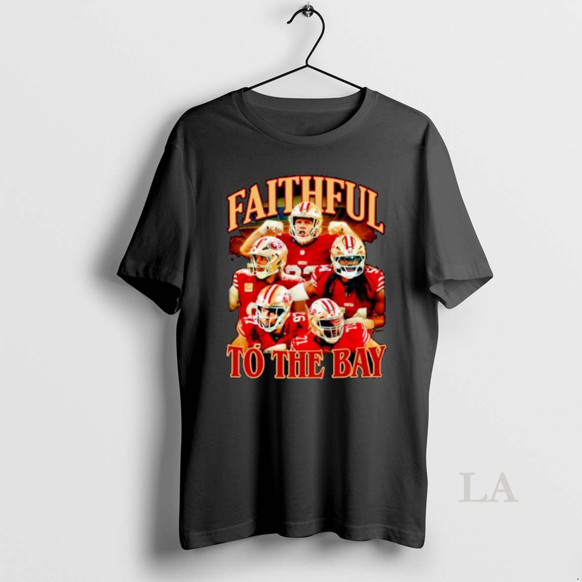 Original San Francisco 49ers Nfl Faithful To The Bay Graphic Ornaments Shirt