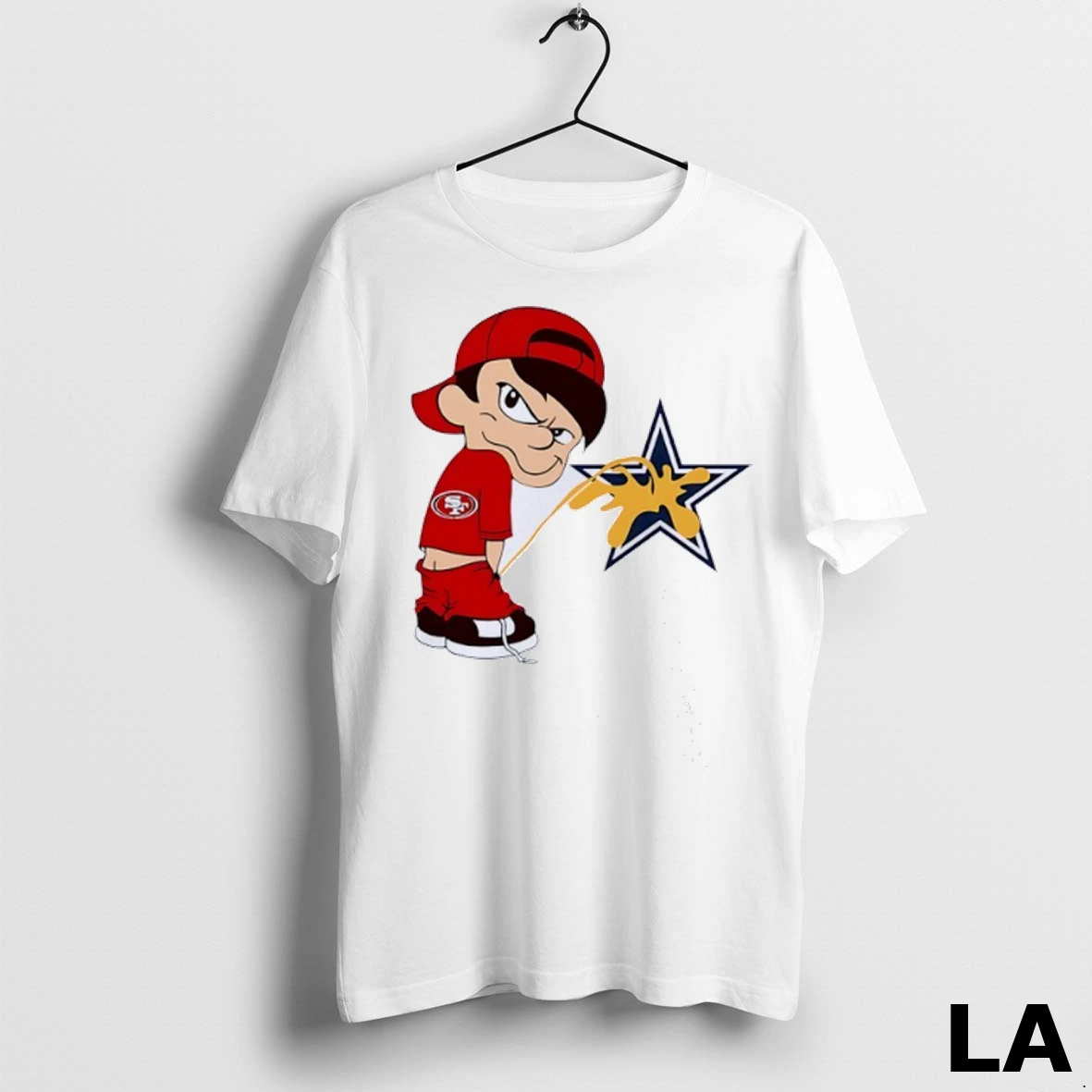 Original San Francisco 49ers Peeing On Dallas Cowboys Shirt