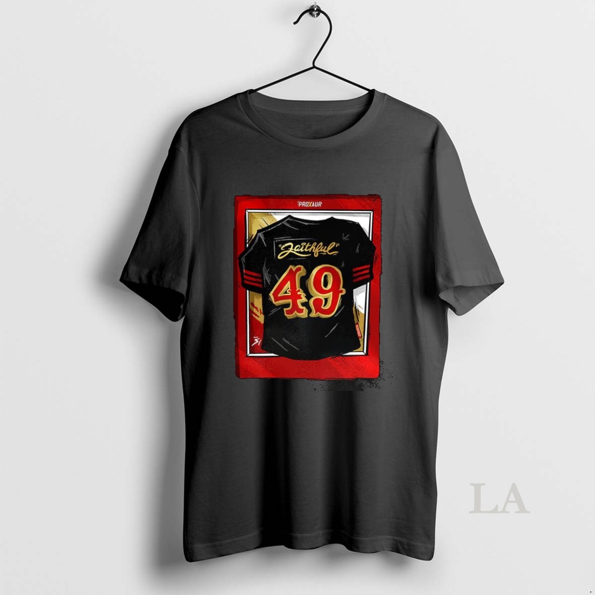 Original San Francisco 49ers Vs Los Angeles Rams Nfl 2025 Faithful Shirt