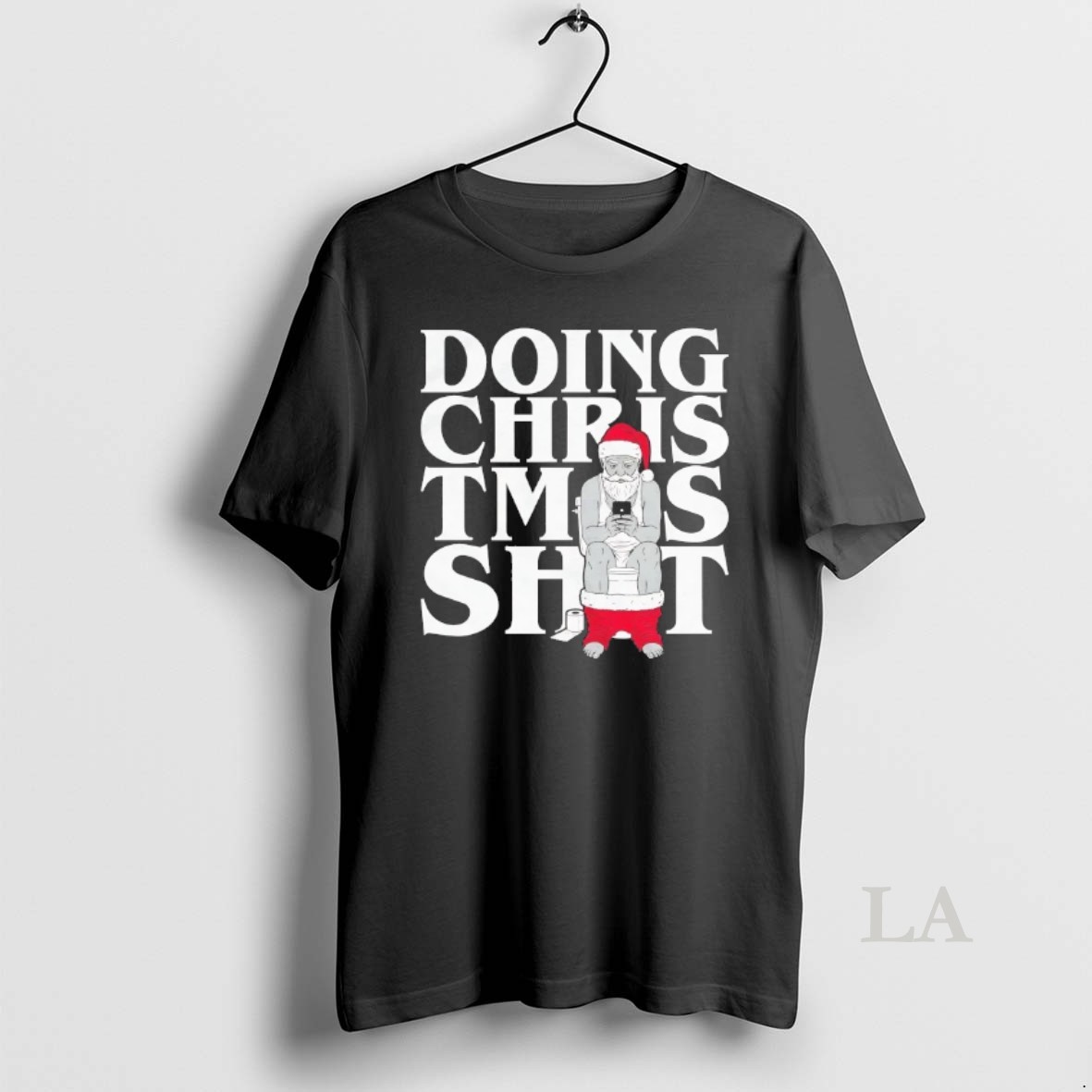 Original Santa Claus Toilet Doing Christmas Shit Shirt