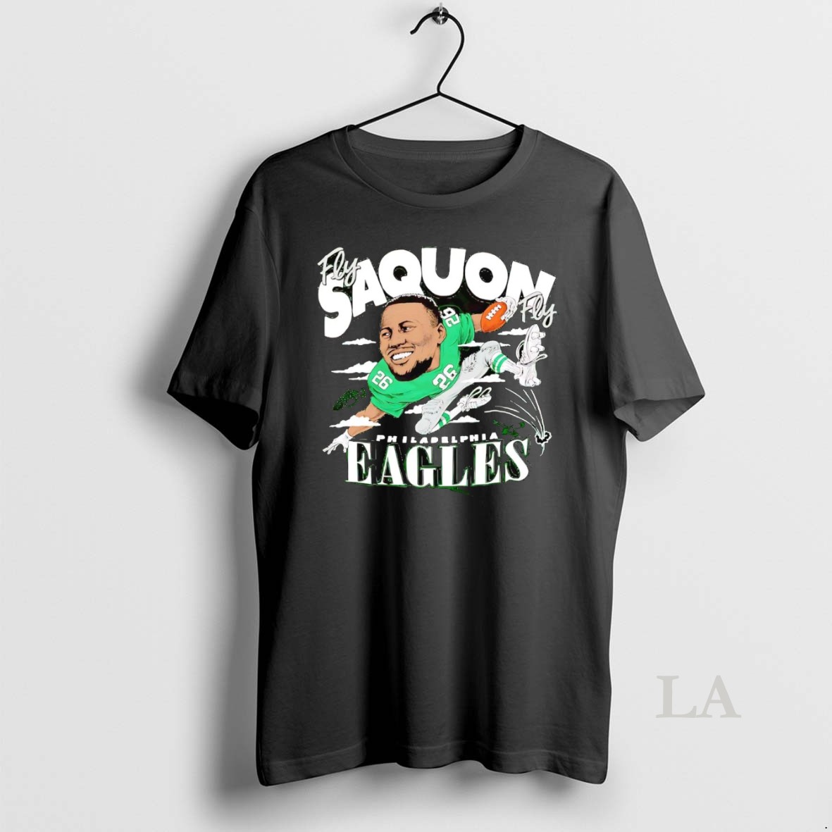 Original Saquon Barkley Fly Eagle Fly Caricature Philadelphia Eagles Shirt