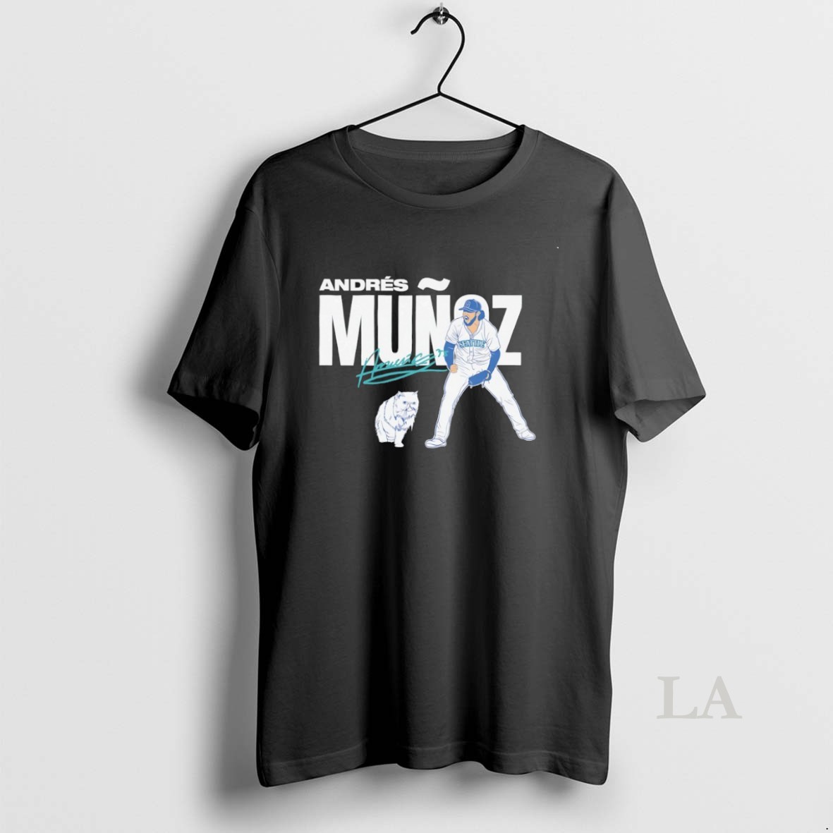 Original Seattle Mariners Baseball Andres Munoz Matilda Signature Shirt