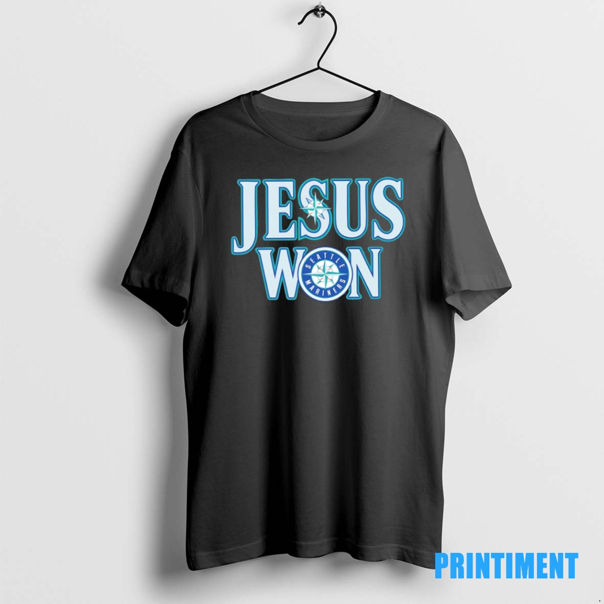 Official Seattle Mariners Jesus Won Tee Sweater Hoodie